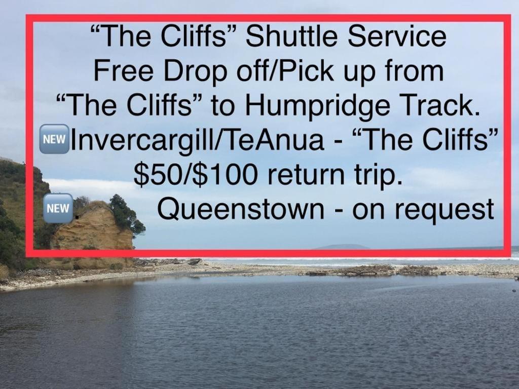 “The Cliffs” Humpridge View Motels Tuatapere Esterno foto